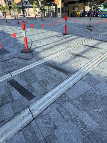 Station Footpath and Tracksides Anti-Slip Treatment - Bankstown - project photo 7