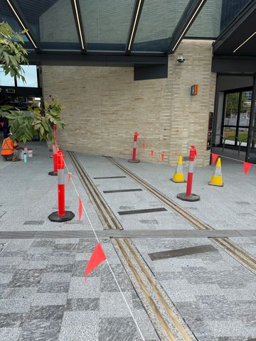 Station Footpath and Tracksides Anti-Slip Treatment - Bankstown - project photo 11
