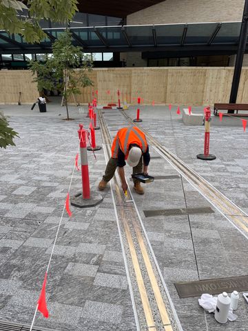 Station Footpath and Tracksides Anti-Slip Treatment - Bankstown - project photo 12