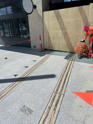 Station Footpath and Tracksides Anti-Slip Treatment - Bankstown - project photo 14